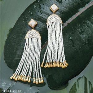 Stella & Dot Ashley Tassel Earrings